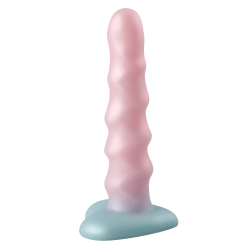 Dildo Flow Unicorn Light Flüssigsilikon 17,5 x 3,5 cm