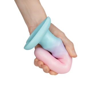 Dildo Flow Unicorn Light Flüssigsilikon 17,5 x 3,5 cm 2