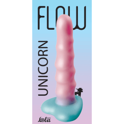 Dildo Flow Unicorn Light Liquid Silicone 17,5 x 3,5 cm