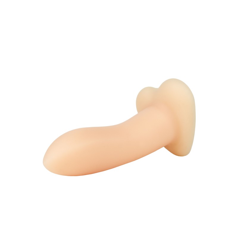 Dildo Flow Emotional Plus Natural Flesh Liquid Silicone 13 x 4 cm