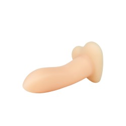Dildo Flow Emotional Plus Natural Flesh Liquid Silicone 13 x 4 cm