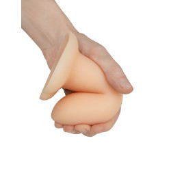 Dildo Flow Emotional Plus Natural Flesh Liquid Silicone 13 x 4 cm