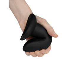 Dildo Flow Emotional Plus Black Liquid Silicone 13 x 4 cm