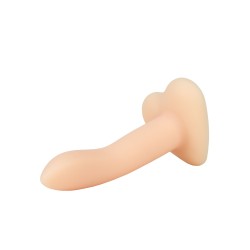 Dildo Flow Emotional Natural Flesh Liquid Silicone 13 x 2,9 cm