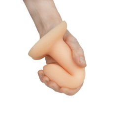 Dildo Flow Emotional Natural Flesh Silicona Liquida 13 x 2,9cm