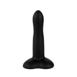 Dildo Flow Émotionnel Noir Liquide Silicone 13 x 2,9 cm