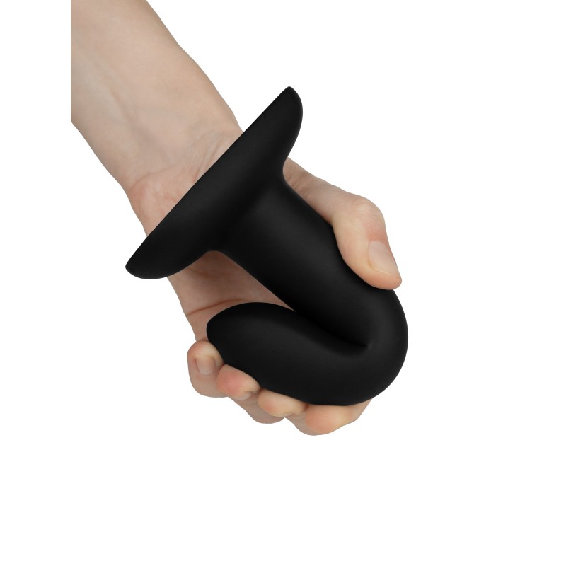 Dildo Flow Emotional Black Liquid Silicone 13 x 2,9cm