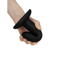Dildo Flow Emotional Black Liquid Silicone 13 x 2,9cm