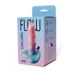 Dildo Mini Flow Unicorn Light Liquid Silicone 12,5 x 3,5cm