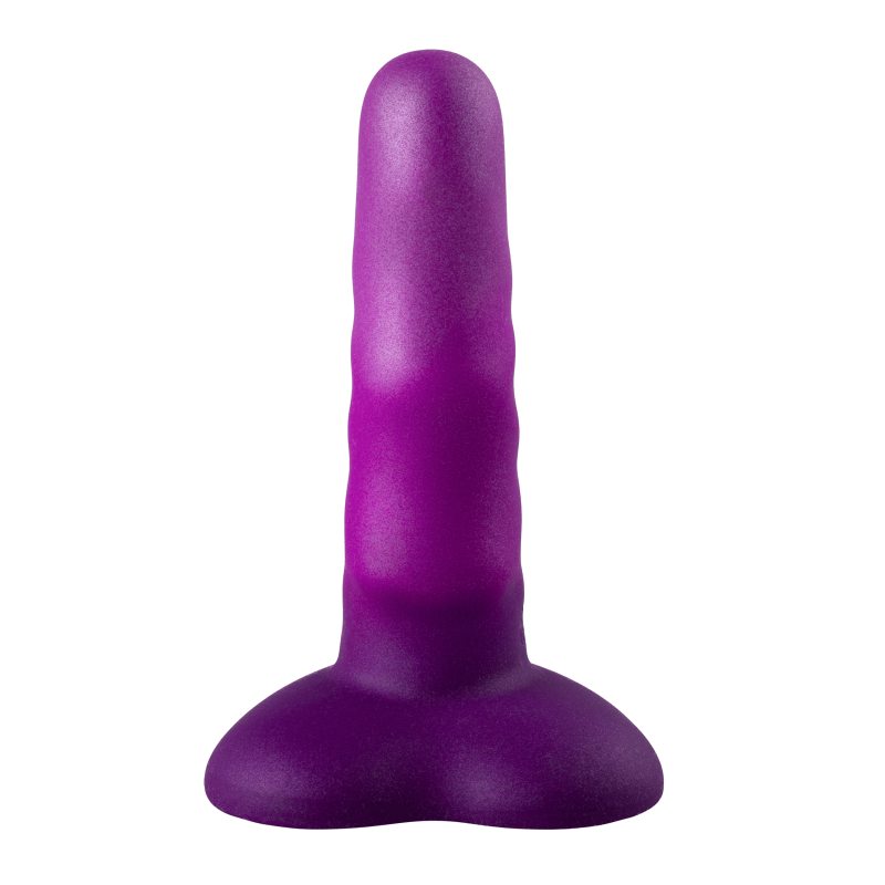 Dildo Mini Flow Unicorn Purple Liquid Silicone 12,5 x 3,5cm