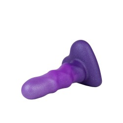 Dildo Mini Flow Unicorn Purple Liquid Silicone 12,5 x 3,5 cm