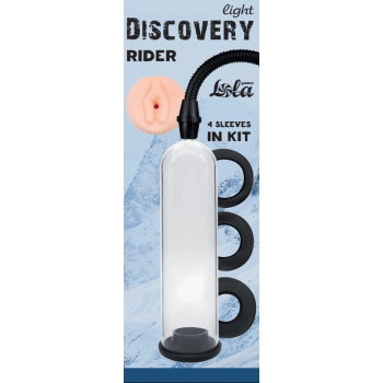 Discovery Penis Pump – mit 4 Düsen unterschiedlichen Durchmessers 2