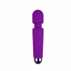 BACCHETTA VIBRANTE RICARICABILE VIOLA -20 Modalità vibrazione