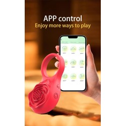 Anilla Rose Vibradora Recargable con APP