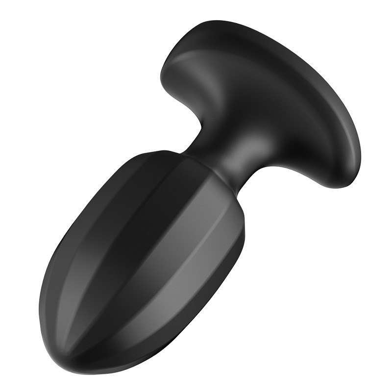 Rechargeable Vibrator Anal Plug with APP - Size S - 8.5 x 3.2cm
