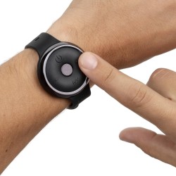 LUV EGG con reloj - Rosa Huevo Recargable Silicona 28 modos