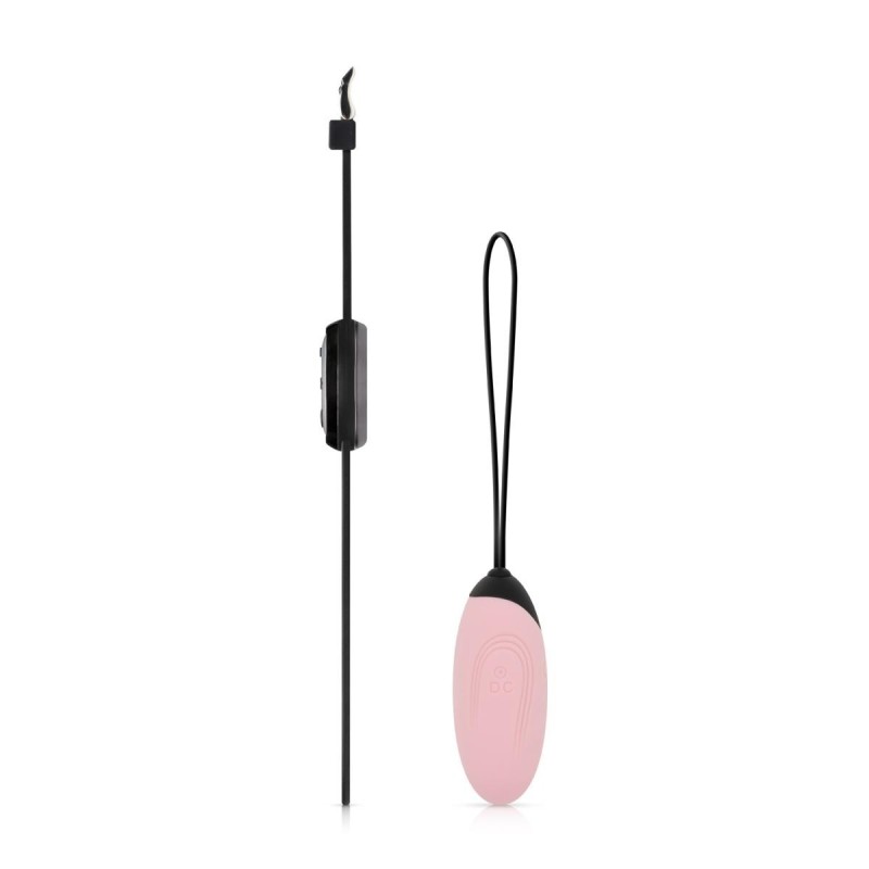 LUV EGG avec montre - Silicon rechargeable Egg Pink 28 modes