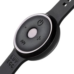 LUV EGG con reloj - Rosa Huevo Recargable Silicona 28 modos