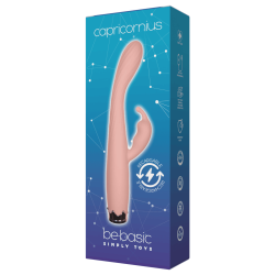 Capricornius - Vibrador Recargable doble 10 modos - Be Basic