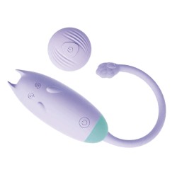 Pixie - Œuf vibrant à télécommande rechargeable 10 modes - Be Basic