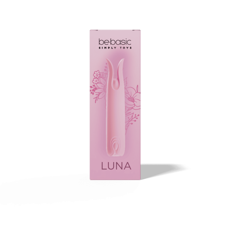 Luna- Mini Vibrador Recargable 10 modos - Be Basic
