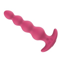 Pike Pink - Vibratore anale telecomandabile ricaricabile modalità 9 - Be Basic