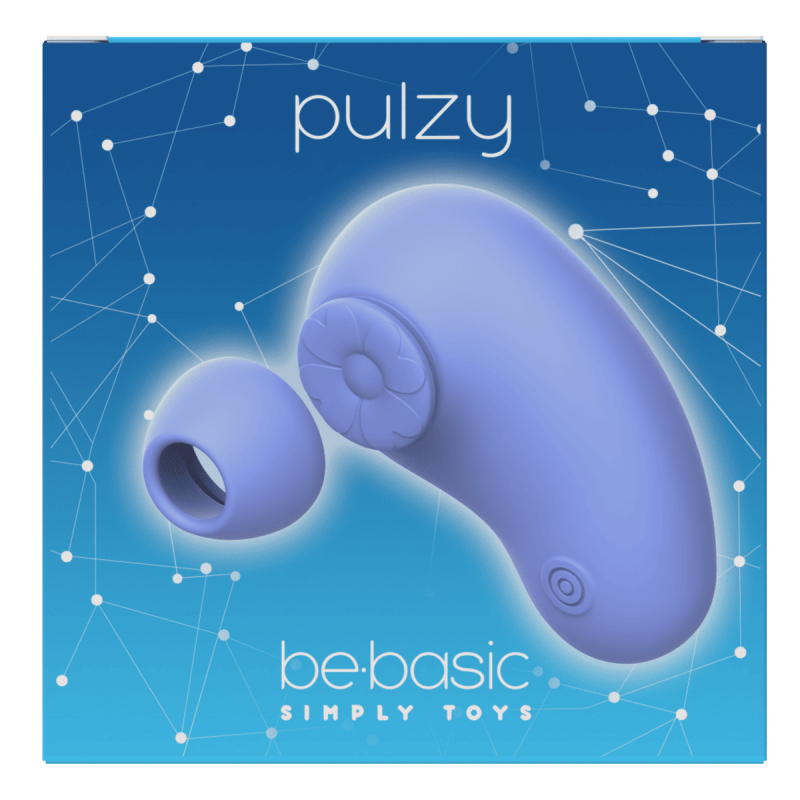 Pulzy - Sucção Recarregável e Tapping 10 modos - Be Basic