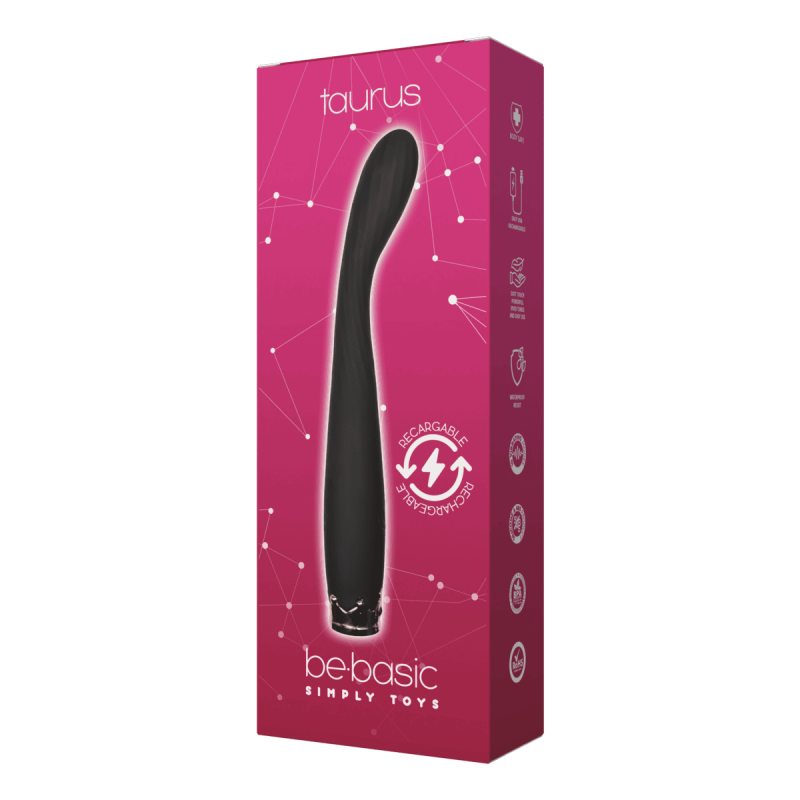 Taurus - Vibromasseur rechargeable 10 modes - Be Basic