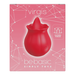 Virgis - Langue avec mouvement Modes rechargeables double 10 - Be Basic