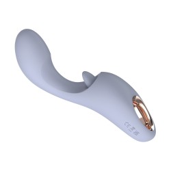 Wagy - Modo Duplo 10 Recarregável de Vibrador e Língua - Be Basic