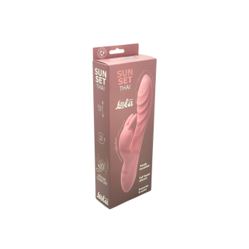 Thai Sunset - Vibrador Duplo Recarregável 12 modos - Silicone Líquido 2