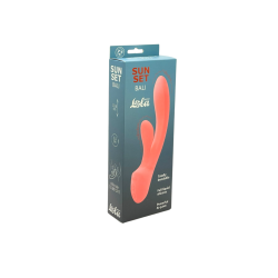 Bali Sunset - Double Rechargeable Vibrator 12 modes - Liquid Silicone