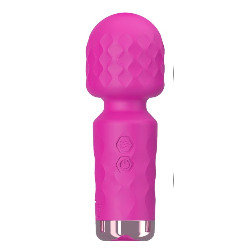 Wandy Fuchsia - Mini Vibratore Ricaricabile Mini Wanda 10 modalità - Be Basic