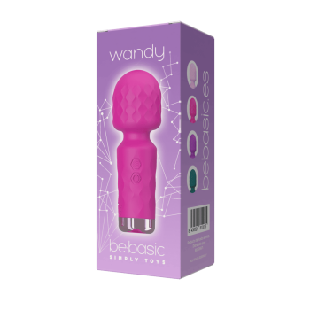 Wandy Green – Mini Wand Rechargeable Vibrator 10 Modi – Be Basic 2