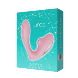 Ares - Succionador y Vibrador Recargable doble 10 modos - Be Basic