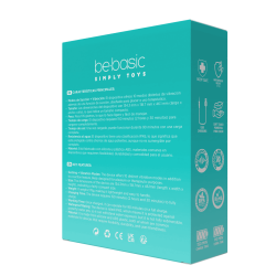 Ares - Succionador y Vibrador Recargable doble 10 modos - Be Basic