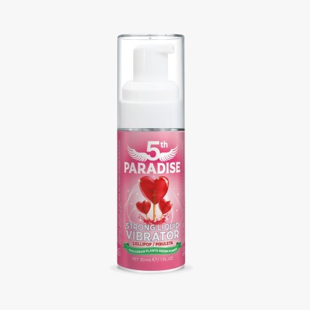 Vibrador Líquido Fuerte Piruleta 30ml- Strong Liquid Vibration Lollipop 5th PARADISE