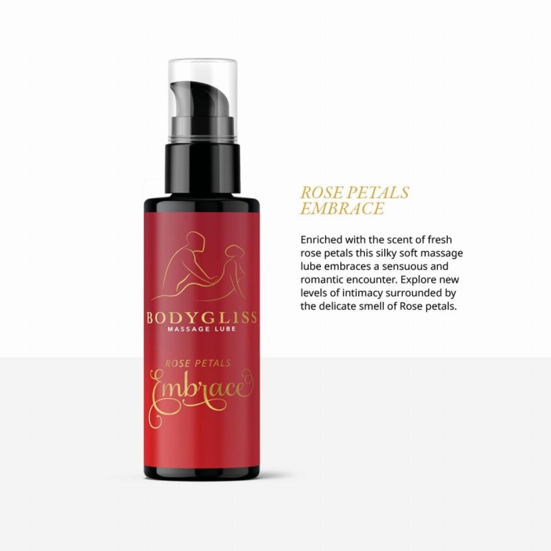 bodygliss Delight - Kit da viaggio - 3 x 50 ml - Lubrificante e olio per massaggi in 1 - 150 ml