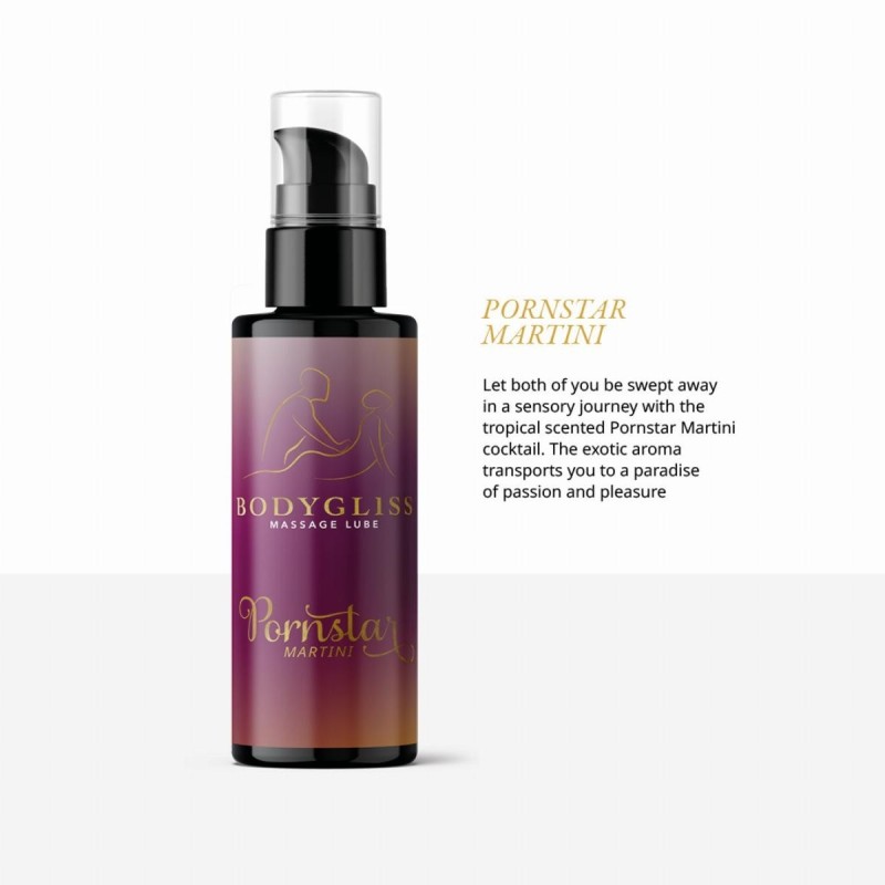 BodyGliss Tropical Temptation - Kit de Viaje - 3 x 50ml - Lubricante y aceite para masajes en 1  - 150 ml