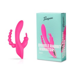 Double Rabbit Vibrator – Wiederaufladbare 10 Modi
