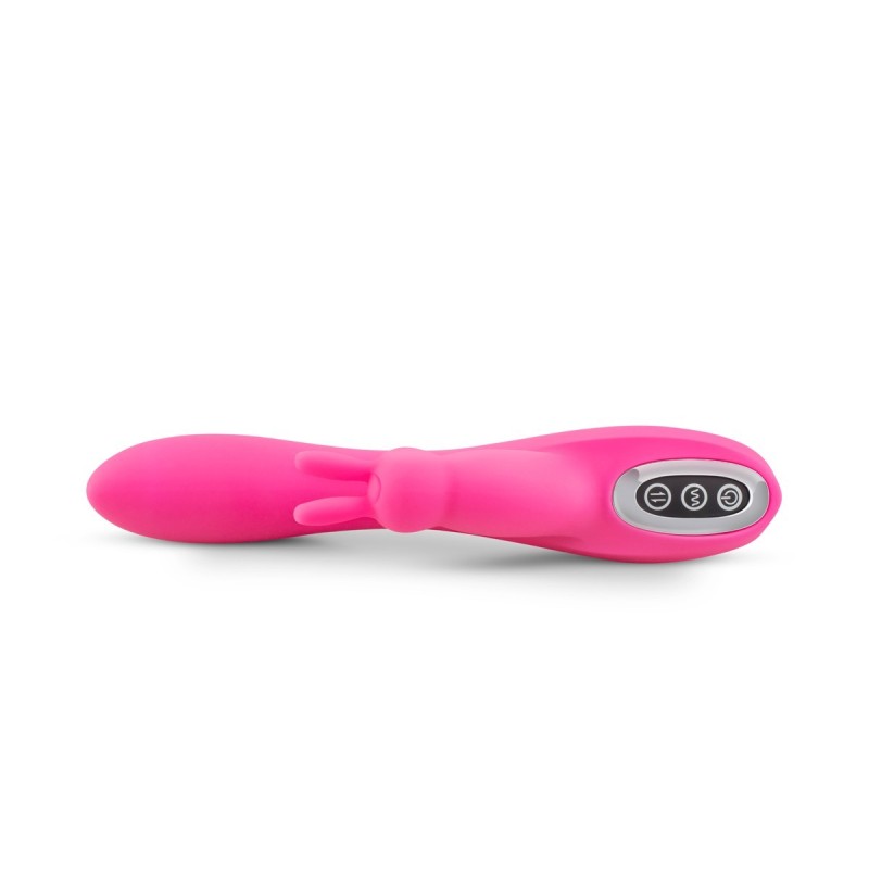 Vibrador Duplo Coelho - Recarregável 10 modos