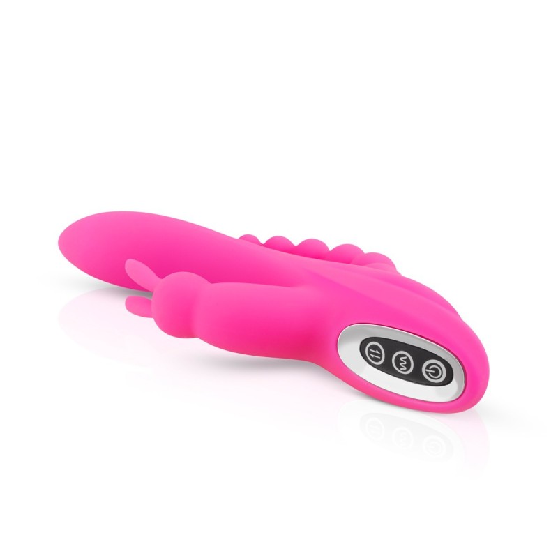 Double Rabbit Vibrator - Rechargeable 10 modes