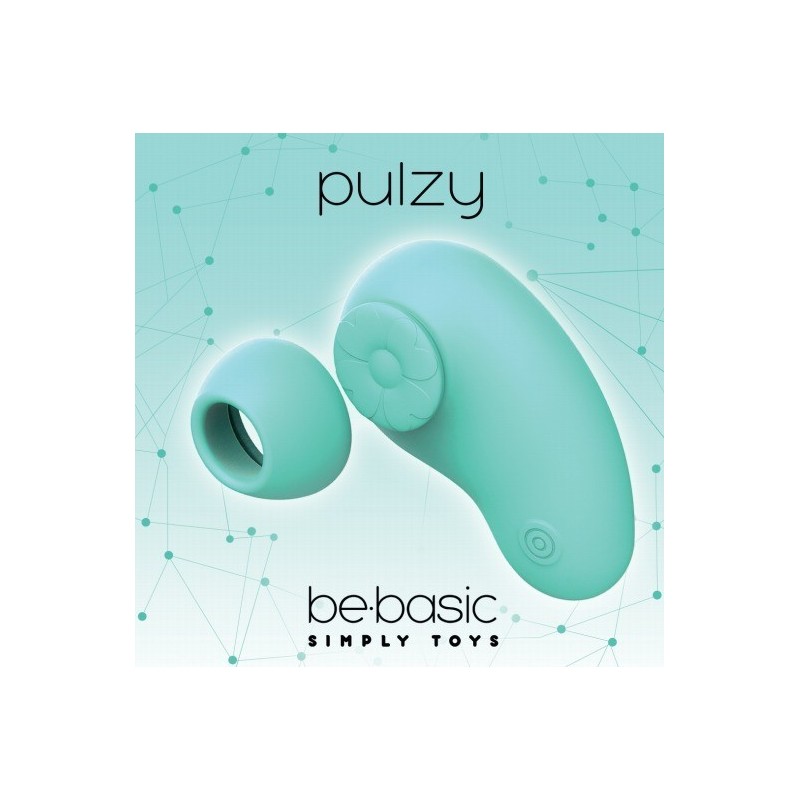 Pulzy Blue - Succionador y Tapping Recargable 10 modos - Be Basic