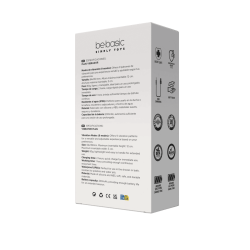 Pike Black - Vibrador Anal Recarregável com Controlo Remoto 9 modos - Be Basic