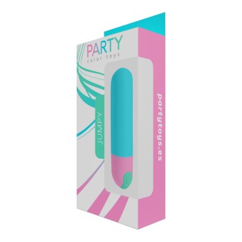 Jumpy Azul - Bala vibradora recargable 10 modos 2