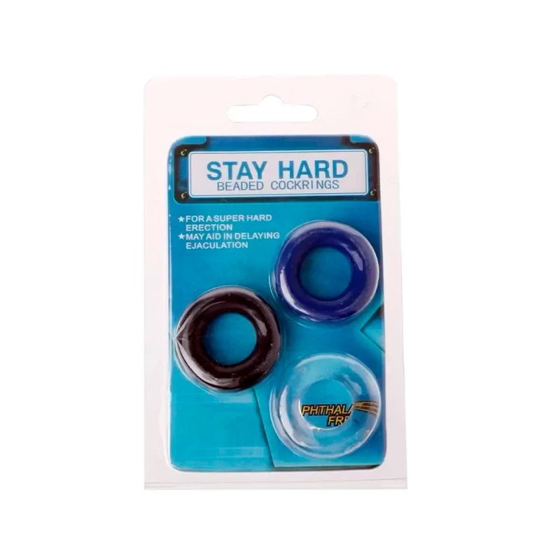 STAY HARD DONUT ASSORTED RINGS - ArcadeX