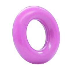ANEL DE TPR ROXO EM SACO SELADO A QUENTE