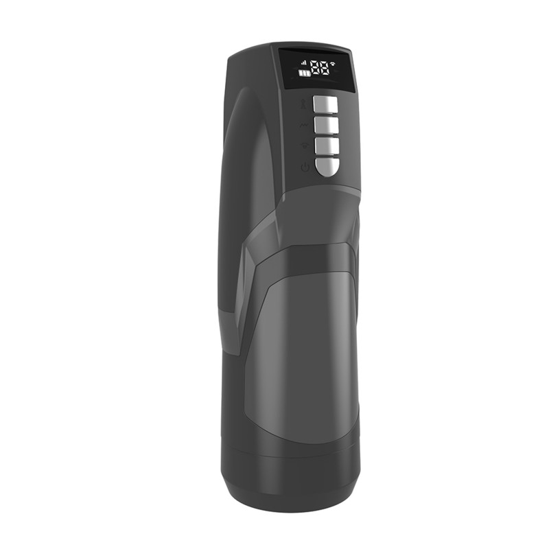LUXURY 01 Masturbator Aspiration, vibration, modes 9x9, écran LCD rechargeable