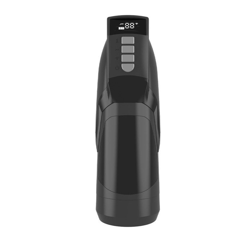 LUXURY 01 Masturbator Aspiration, vibration, modes 9x9, écran LCD rechargeable