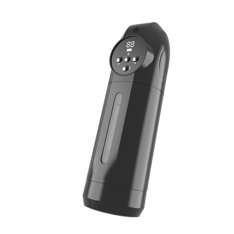 LUXURY 03 Masturbator Aspiration, vibration, modes 9x9, rechargeable, écran LCD